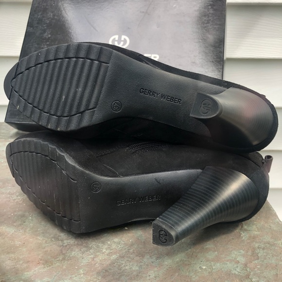NWT Gerry Weber black booties - Picture 6 of 10